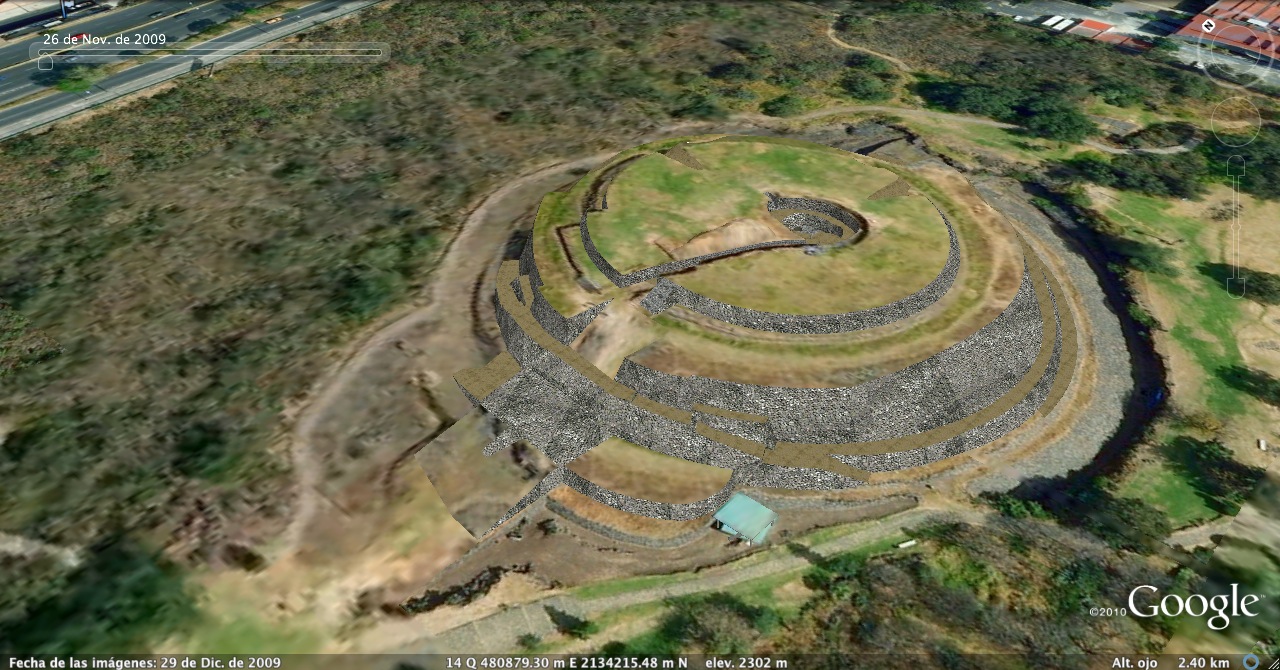 Pirâmide de Cuicuilco, México