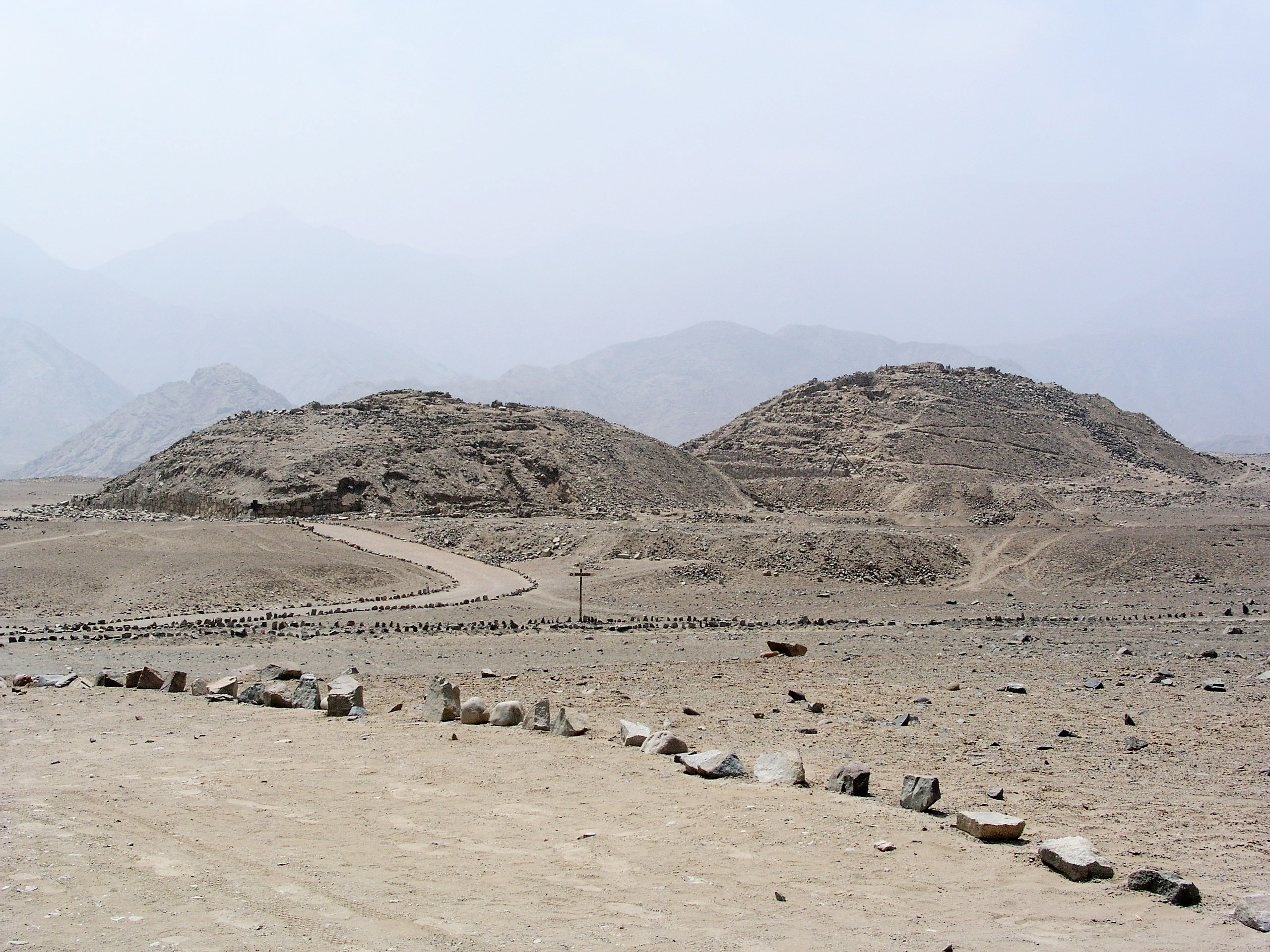 Pirâmides de Caral, Peru.