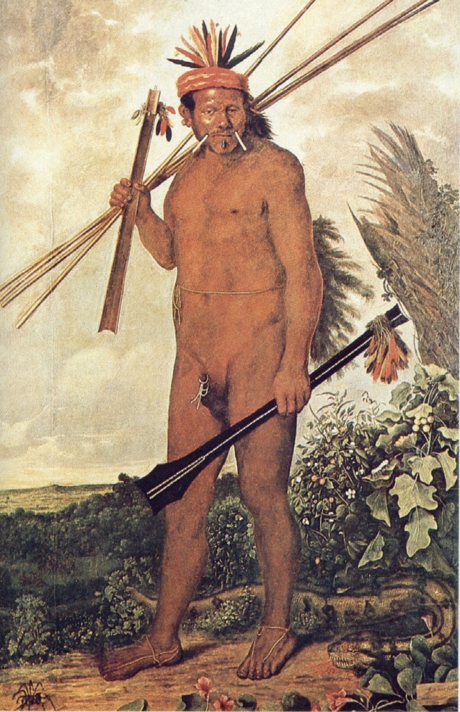 "Homem Tapuia", Albert Eckhout, 1641.