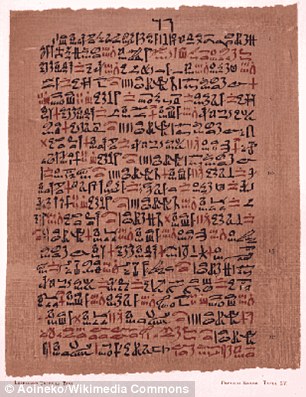 Papiro de Ebers, c. 1550 a.C.