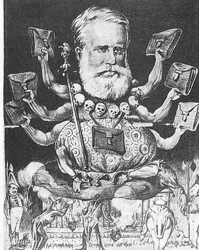 "Manipanso imperial", charge de Faria, 1878.