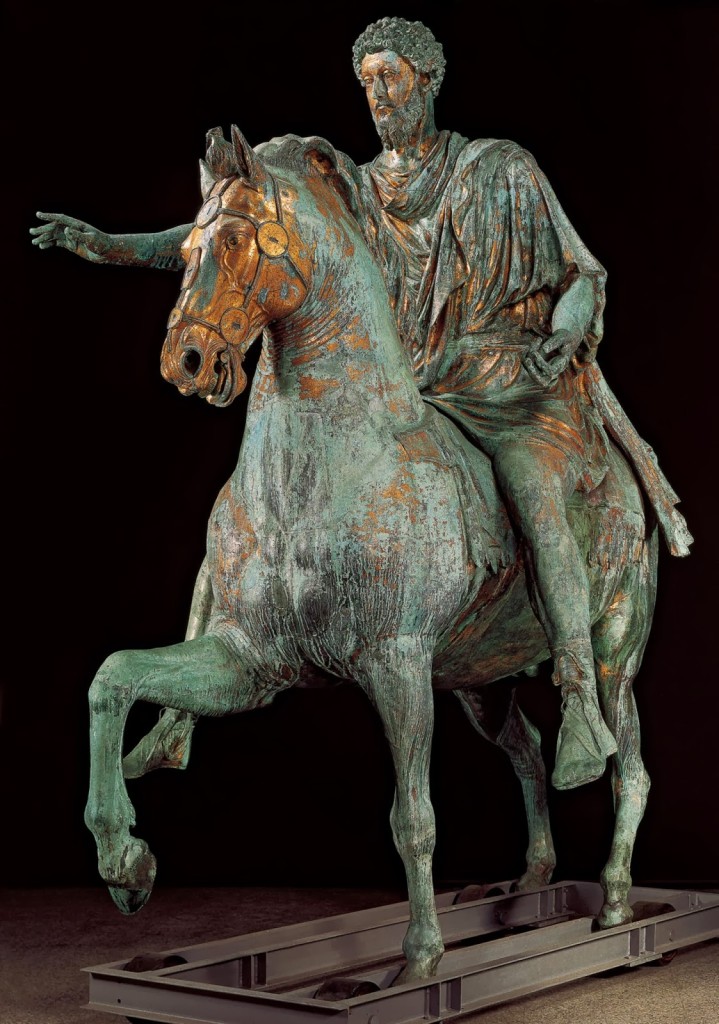 Estátua equestre do imperador Marco Aurélio