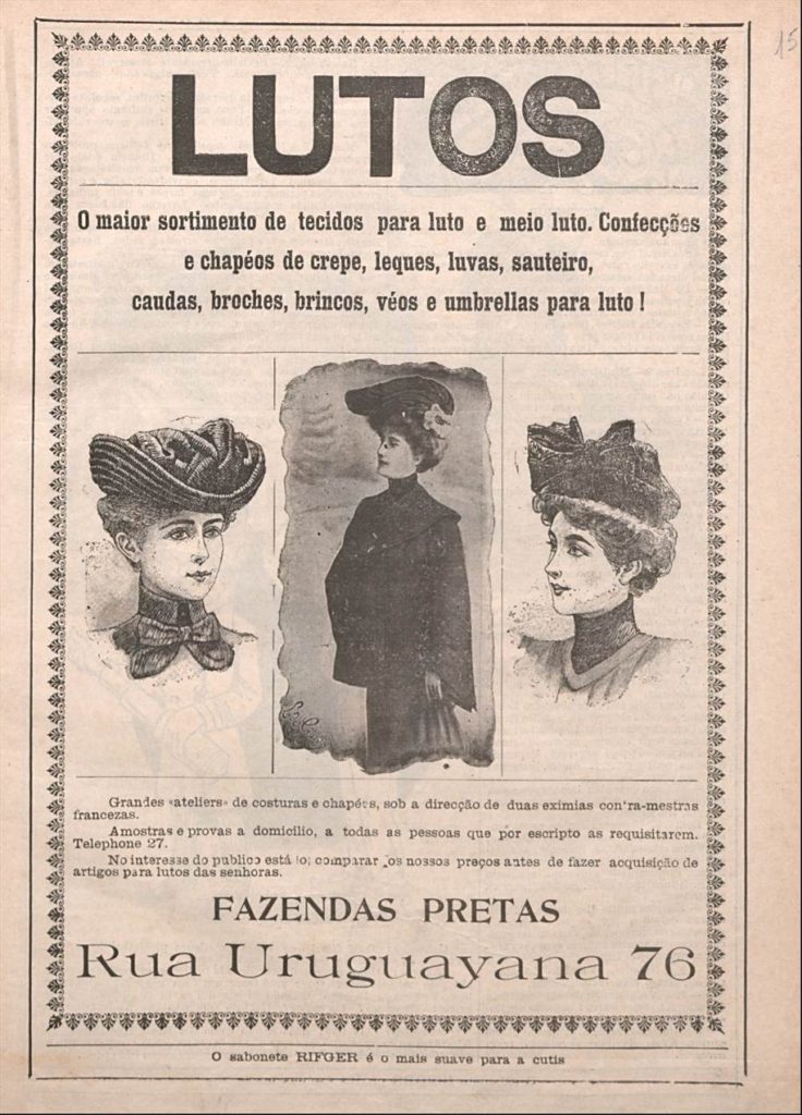 Luto, O Malho, 1904