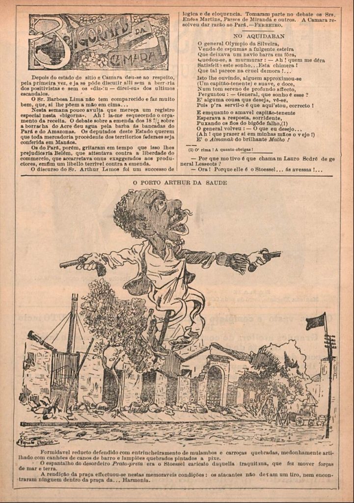 Quebra-lampião, O Malho, 1904