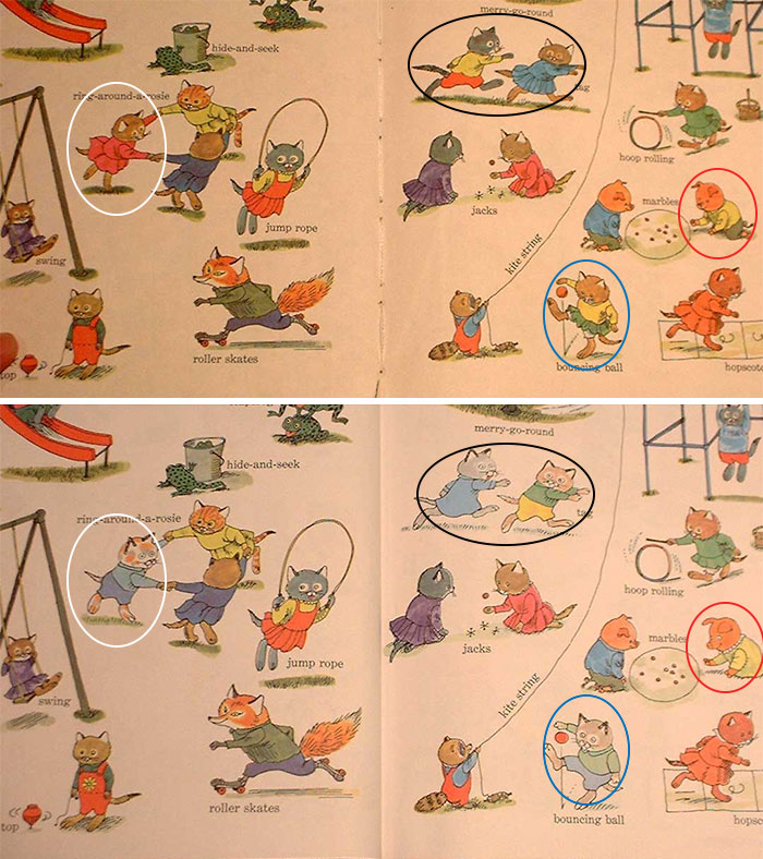 Ilustrações de Richard Scarry