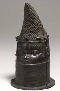 Cabeça de Iyoba, bronze de Benin
