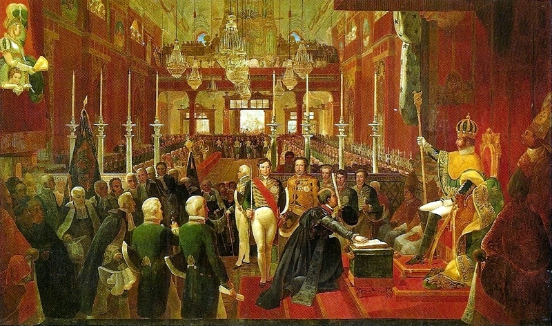 Coroação de D. Pedro I, Debret