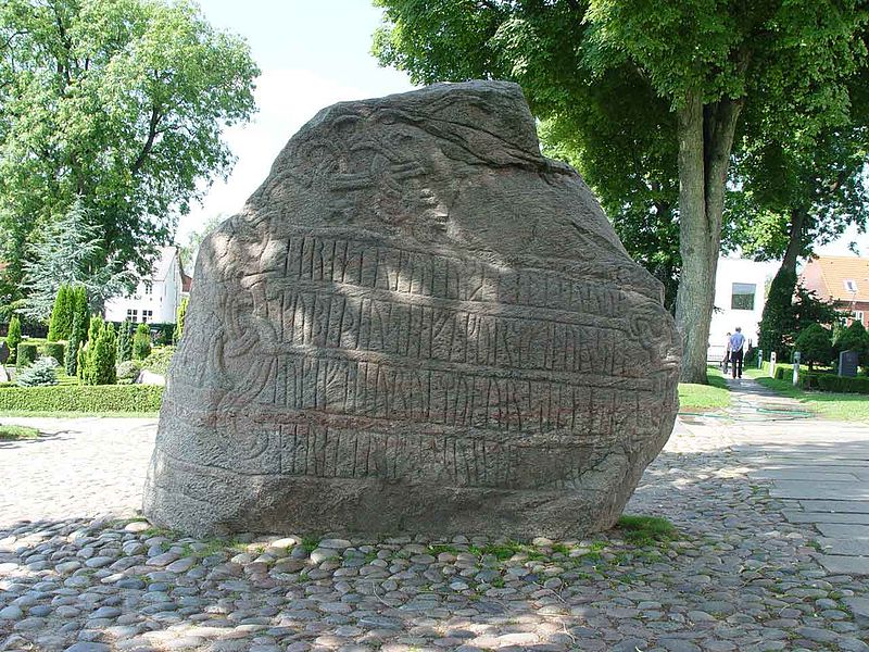 Pedra de Jelling, Dinamarca