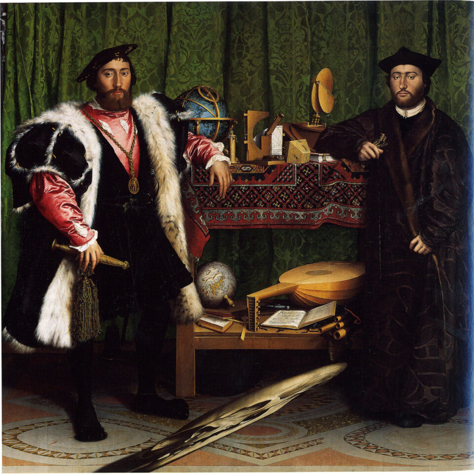 Os enigmas na pintura “Os embaixadores”, de Hans Holbein, o Jovem.