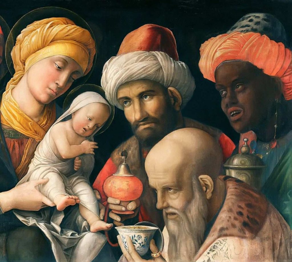 Reis Magos, de Andrea Mantegna