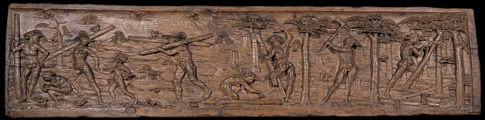 Painel de pau-brasil
