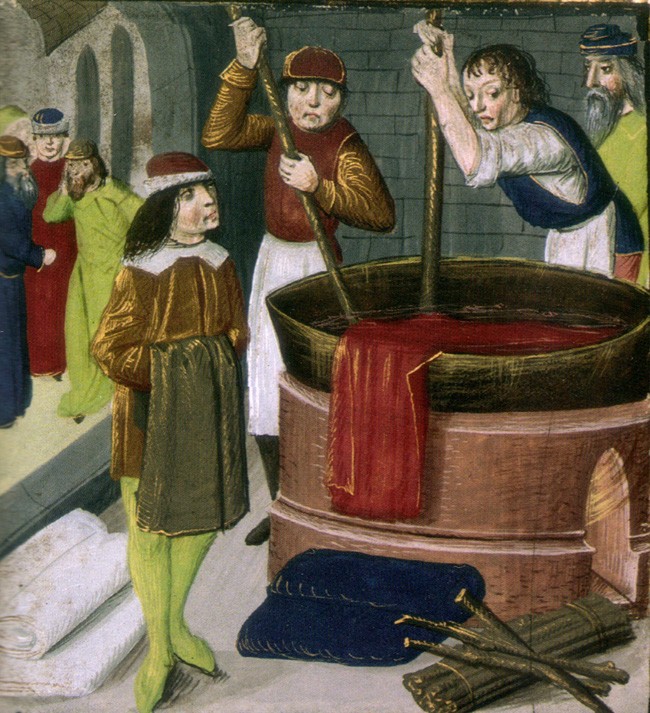 Tintureiros, sec. XVI