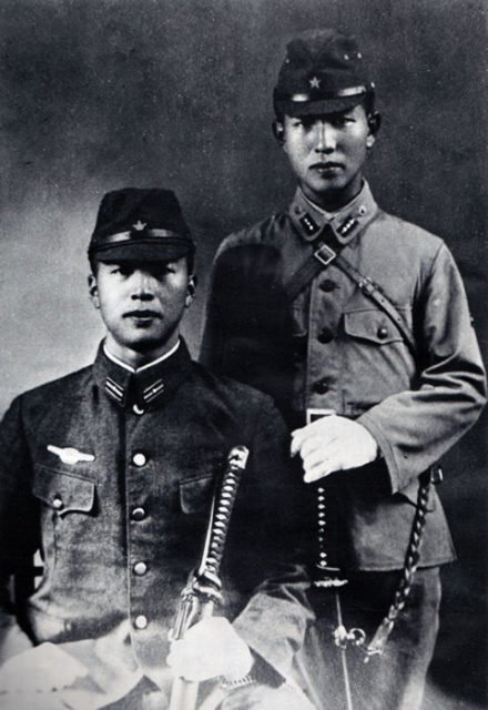 Hiroo Onoda e seu irmão