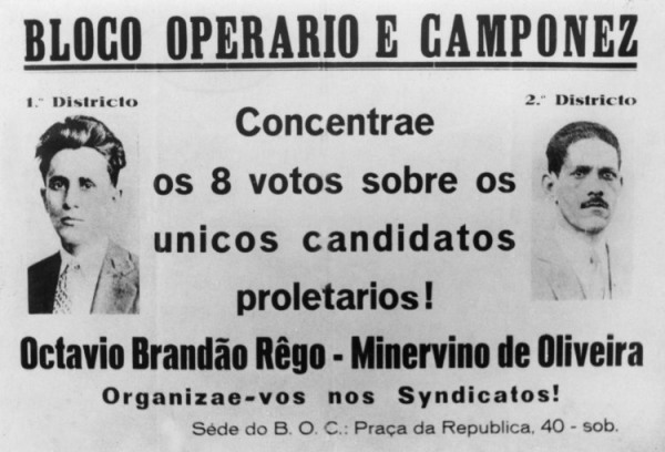 Cartaz do BOC, 1928