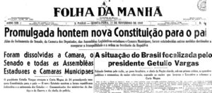 O Estado Novo.