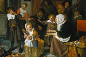 A festa de Natal, Jan Steen