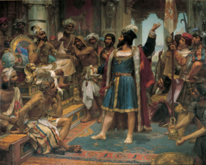 Vasco da Gama perante o Samorim