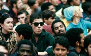 Chico e Gil na Passeata dos Cem Mil, 1968, RJ