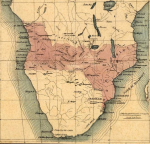 Mapa cor-de-rosa