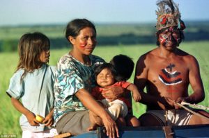 Os guaranis ocupam a America do Sul