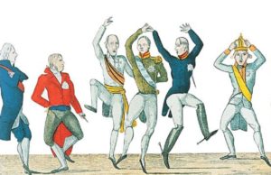 Congresso de Viena, embaiaxadores dançando